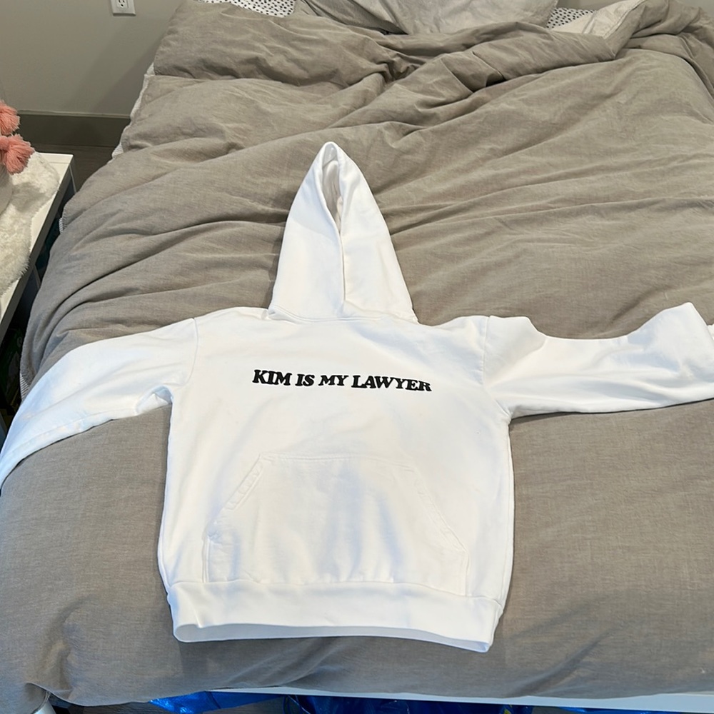 Unisex Talentless Hoodie "Kim is my lawyer"